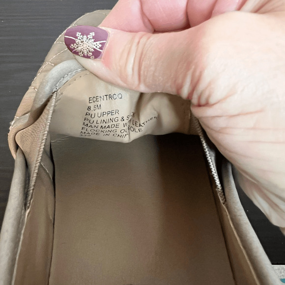 Steve Madden “Ecentrcq” tan quilted slip on sneakers  Size 8.5 - Picture 7 of 7